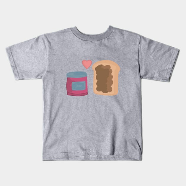 PBANDJ Kids T-Shirt by bumblebeebuiscut